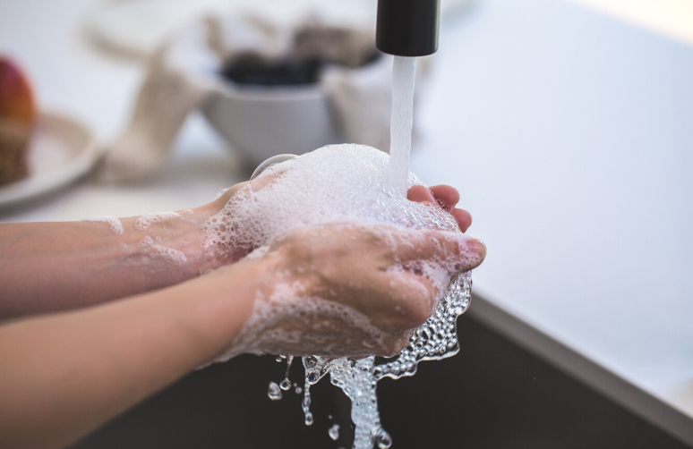 Proper Hand washing is key to stop the spread of viruses