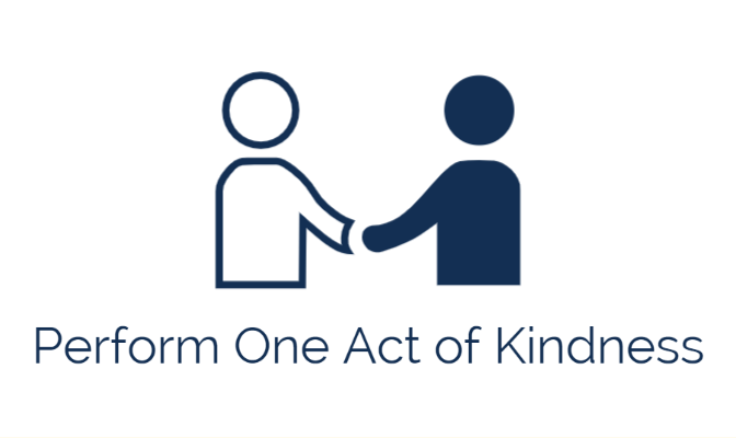 Job One Training: Perform One Act of Kindness