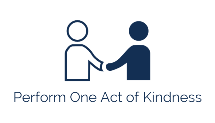 Job One Training: Perform One Act of Kindness